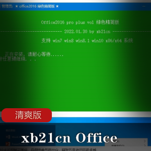 xb21cn Office清爽版